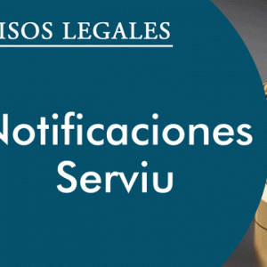NOTIFICACIONES SERVIU