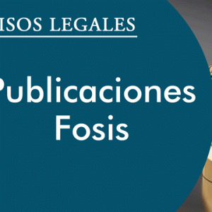 PUBLICACIONES FOSIS